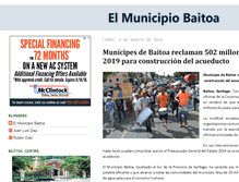 Tablet Screenshot of municipiobaitoa.com